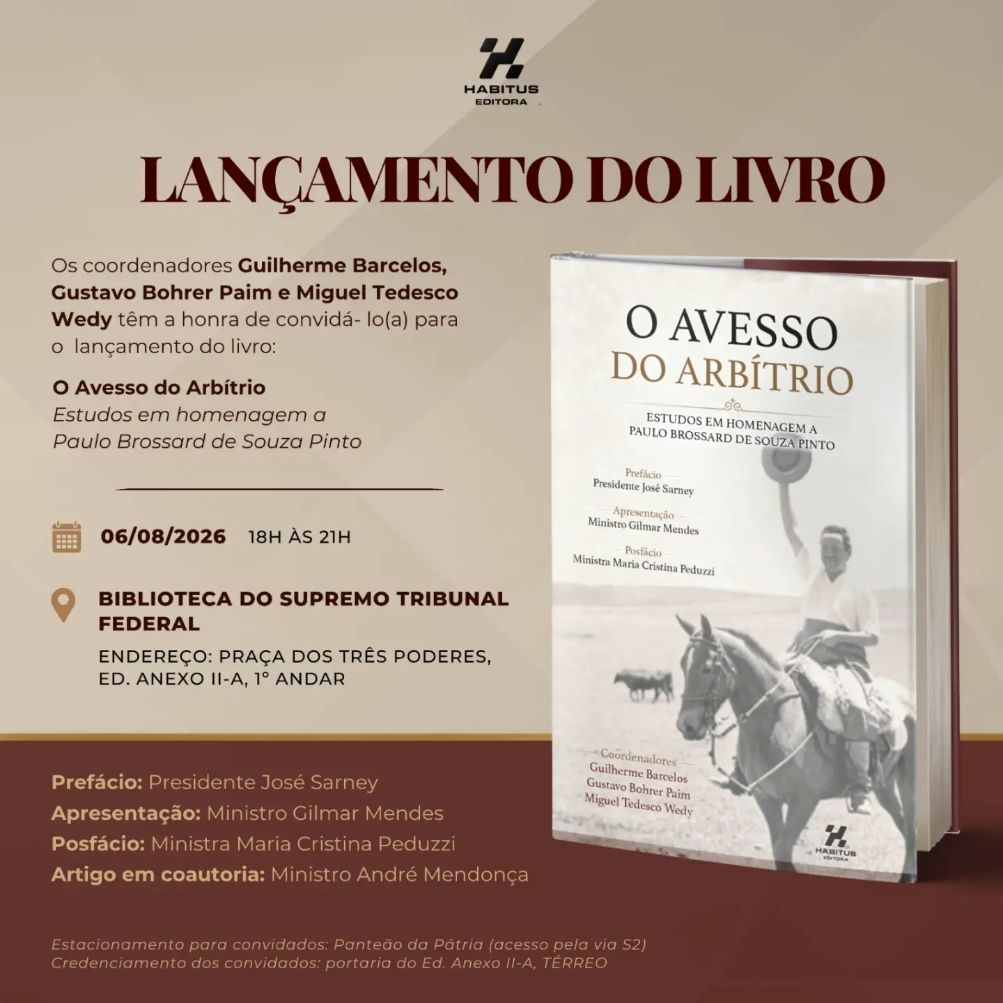Capa do livro O Avesso do Arb&iacute;trio