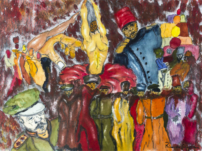 sem título, 2015 Série Um Gaúcho aquarela sobre papel 30 x 40 cm